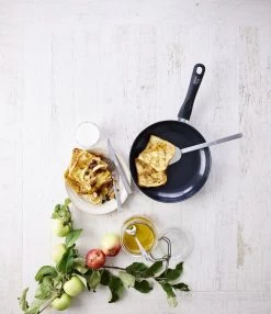 GreenChef Diamond Koekenpannenset Ø 20cm + Ø 28cm - Zwart - Inductie - PFAS-vrij -Kookpannen Verkoopwinkel 1038x1200