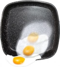 Herenthal Dubbele Grillpan - Ø 28 Cm - Koekenpan - Keramische Pan - Marmeren Coating Met Antiaanbaklaag - PFAS & PFOA Vrij - Pan - Grill - Vermindert Geur, Rook En Oliespatten - Zilver -Kookpannen Verkoopwinkel 1082x1200 1