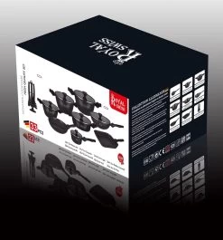 Royal Swiss® Pannenset - 33 Delig - Keramisch - Inductie - Afneembare Handgrepen - Geschikt Voor Oven - Zwart -Kookpannen Verkoopwinkel 1120x1200 6