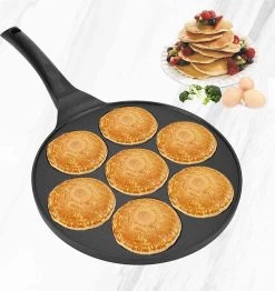 Merkloos Joyful-things Pancake Pan - Inclusief Deegdispenser- Pancake Set- Pan-Crêpemaker/Pannenkoeken- 7 Kop Marmeren Anti Laag -Kookpannen Verkoopwinkel 1132x1200
