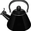 Le Creuset Fluitketel Kone - Zwart