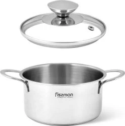 Fissman Bambino Kookpot Met Deksel - Ø 14cm -Kookpannen Verkoopwinkel 1187x1200