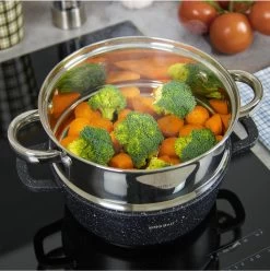 Stoompan INZET 2.6L – Rijststomer - Groentestomer Ø 20 Cm RVS -Kookpannen Verkoopwinkel 1196x1200 4