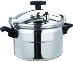 Royal Swiss Snelkookpan 8 Liter -Aluminium Pressure Cooker - Ø 24 Cm
