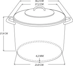 BK Soeppan - Ø 26 Cm - 11 L - Glazen Deksel -Kookpannen Verkoopwinkel 1200x1089 3