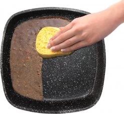 Herenthal Dubbele Grillpan - Ø 28 Cm - Koekenpan - Keramische Pan - Marmeren Coating Met Antiaanbaklaag - PFAS & PFOA Vrij - Pan - Grill - Vermindert Geur, Rook En Oliespatten - Zilver -Kookpannen Verkoopwinkel 1200x1097 1