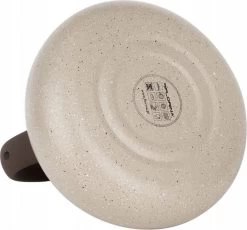 Florina Lava Fluitketel RVS Met Steen Coating 2,5L Voor Alle Warmtebronnen - Waterketel - Waterkoker - Cool Touch Handvat - Bruin / Beige -Kookpannen Verkoopwinkel 1200x1119 2