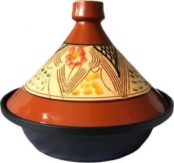 Tajine Van Aardewerk En Gegoten Aluminium, Ook Geschikt Voor Inductie