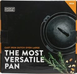 Merkloos Dutch Oven Medium Smokin' Flavours -Kookpannen Verkoopwinkel 1200x1166 3