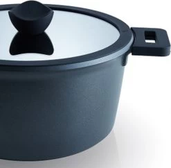 The White Series - Keramische Pannenset Met Glazen Deksels - Inclusief Set Vershoudbakjes - Zwart 10 The White Series - Keramische Pannenset Met Glazen Deksels - Inclusief Set Vershoudbakjes - Zwart -Kookpannen Verkoopwinkel 1200x1178 1