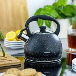 Fluitketel Inductie Gas Waterkoker 2.0 L ‘’Cosenza’’ Mat Zwart RVS -Kookpannen Verkoopwinkel 1200x1198 16