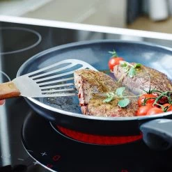 GreenPan Cambridge Hapjespan Met Deksel 24cm - Zwart - Inductie - PFAS-vrij -Kookpannen Verkoopwinkel 1200x1199 5