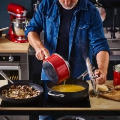 KitchenAid Hard Geanodiseerd Aluminium Koekenpannenset ø20+24+28cm - Zwart - Inductie -Kookpannen Verkoopwinkel 1200x1200 130