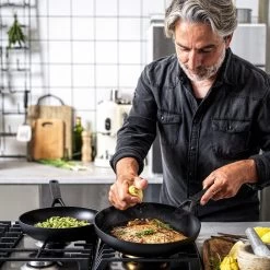 KitchenAid Classic Aluminium Koekenpannenset 2-delig ø24+28cm - Zwart - Inductie -Kookpannen Verkoopwinkel 1200x1200 145