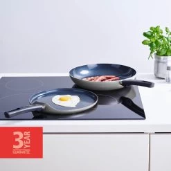 BRABANTIA INDU+ Koekenpan - Keramische Antiaanbaklaag - Ø 24 Cm - Inductie - Pfas Vrij -Kookpannen Verkoopwinkel 1200x1200 160