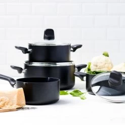 GreenPan Memphis Pannenset - 4-delig - Zwart - Inductie - PFAS-vrij -Kookpannen Verkoopwinkel 1200x1200 21