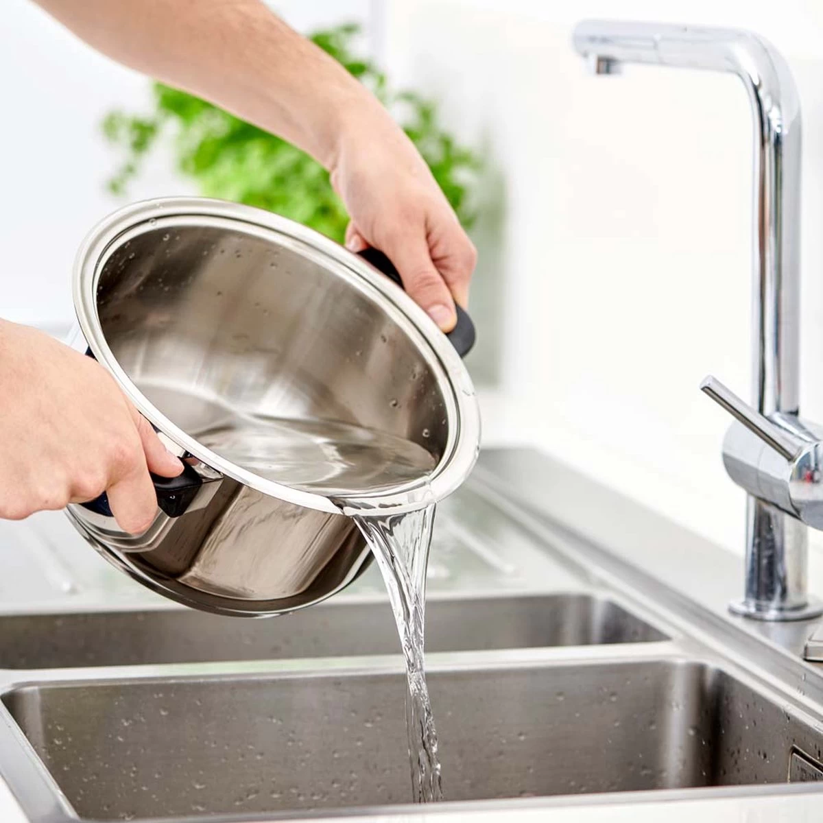 Gero Erik Kookpannenset - 4-delig - RVS - Inductie 4 Gero Erik Kookpannenset - 4-delig - RVS - Inductie - Afbeelding 4