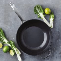 GreenPan Copenhagen Wok Met Extra Handvat 30cm/4.8L -Kookpannen Verkoopwinkel 1200x1200 282
