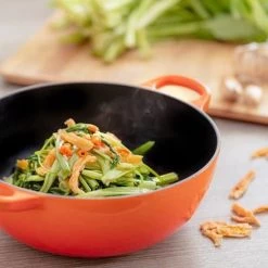 Le Creuset Wokpan / Balti Dish - Mat Zwart - ø 24 Cm / 2.7 Liter - Geëmailleerde Anti-aanbaklaag 12 Le Creuset Wokpan / Balti Dish - Mat Zwart - ø 24 Cm / 2.7 Liter - Geëmailleerde Anti-aanbaklaag -Kookpannen Verkoopwinkel 1200x1200 285