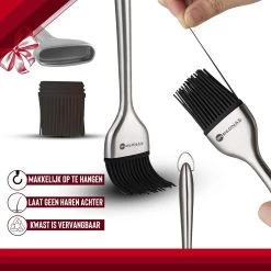 Rednas Poffertjespan Pakket - Incl. Luxe Giftbox - Incl.Bakkwast/Vork/Doseerfles - RVS/Gietijzer -Kookpannen Verkoopwinkel 1200x1200 331