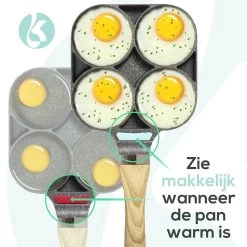 Culistar Pannenkoekenpan Inductie - Pancake Pan - Omeletpan - Omeletmaker - Eierpan - Inclusief Receptenboekje -Kookpannen Verkoopwinkel 1200x1200 386