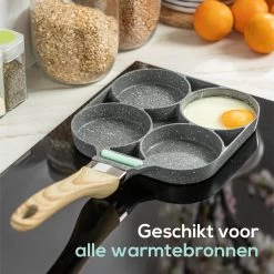 Culistar Pannenkoekenpan Inductie - Pancake Pan - Omeletpan - Omeletmaker - Eierpan - Inclusief Receptenboekje -Kookpannen Verkoopwinkel 1200x1200 387
