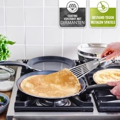 GreenPan Essentials Pannenkoekenpan 24cm - Zwart - Inductie - PFAS-vrij 22 GreenPan Essentials Pannenkoekenpan 24cm - Zwart - Inductie - PFAS-vrij -Kookpannen Verkoopwinkel 1200x1200 410