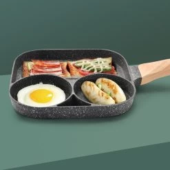 3-in-1 Grillpan Met Temperatuurgecontroleerde Antiaanbaklaag - Kook Verschillende Gerechten Tegelijk Zonder Oververhitting Of Verbranding -Kookpannen Verkoopwinkel 1200x1200 506
