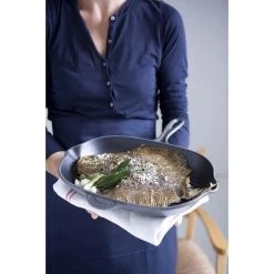 Le Creuset Gietijzeren Vierkante Grillpan - 26cm - Mat Zwart -Kookpannen Verkoopwinkel 1200x1200 529