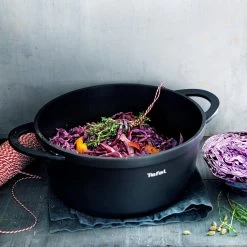 Tefal Trattoria Braadpan - Ø28 Cm - Inclusief Deksel -Kookpannen Verkoopwinkel 1200x1200 577