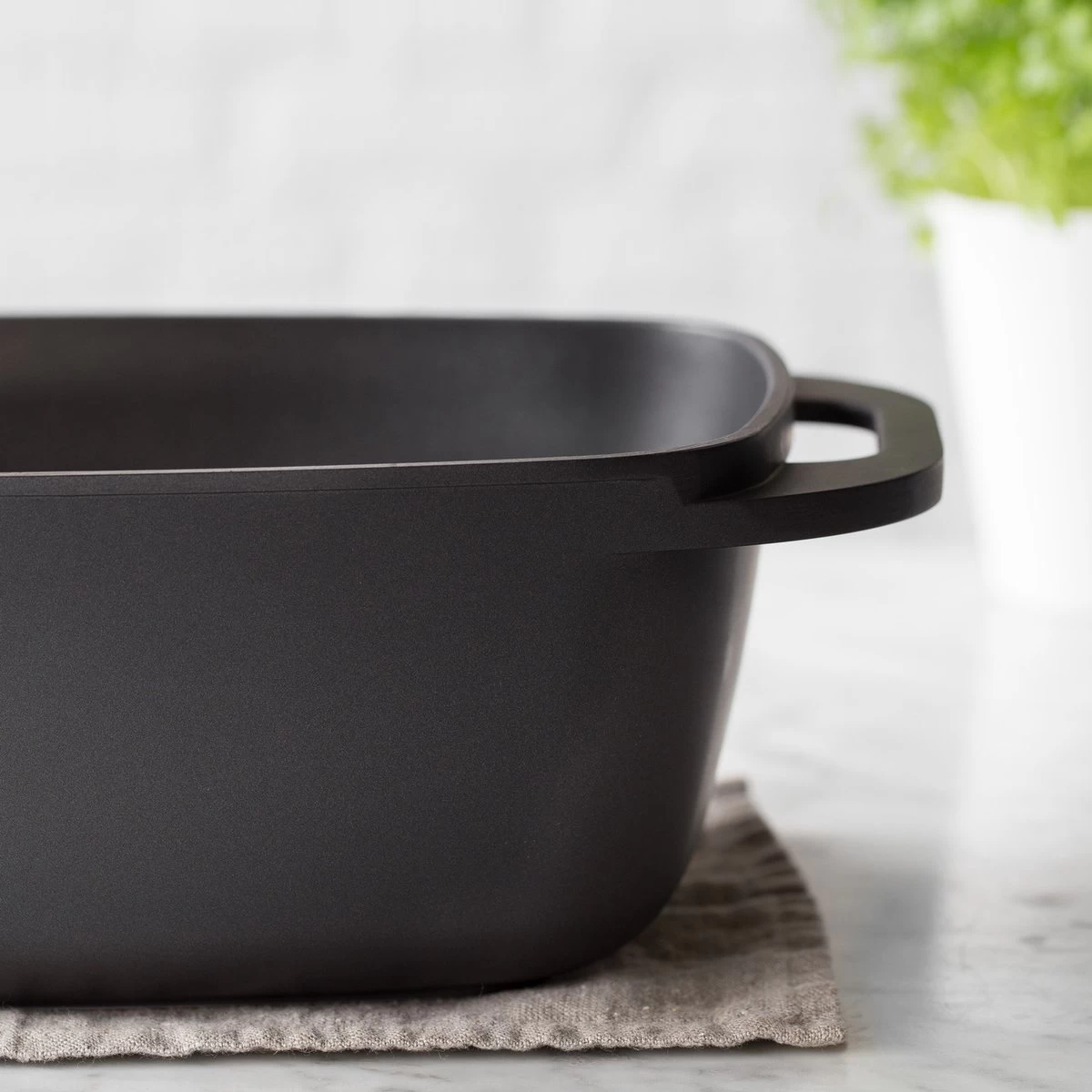 Gegoten Aluminium Braadpan - 7 L 4 Gegoten Aluminium Braadpan - 7 L - Afbeelding 4