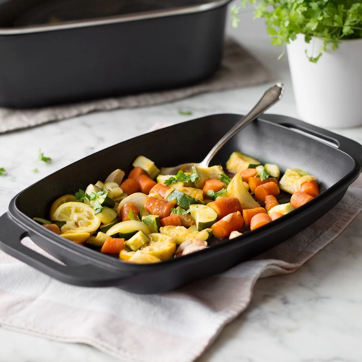 Gegoten Aluminium Braadpan - 7 L 7 Gegoten Aluminium Braadpan - 7 L - Afbeelding 7