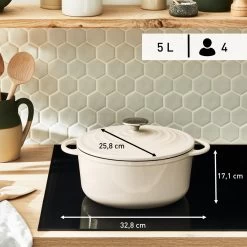 Tefal LOV Braadpan - 5L - Ø25 Cm - Beige -Kookpannen Verkoopwinkel 1200x1200 587