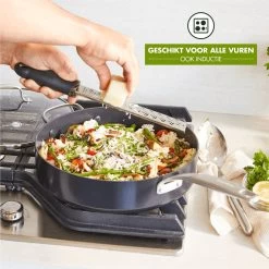 GreenPan Copenhagen Stoofpan Met Deksel En Extra Handvat 28cm/4.3L -Kookpannen Verkoopwinkel 1200x1200 663