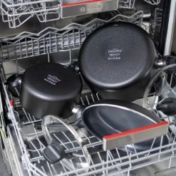 GreenPan Memphis Hapjespan 28cm - Zwart - Inductie - PFAS-vrij -Kookpannen Verkoopwinkel 1200x1200 691