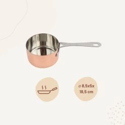 Orange85 Sauspan - Koper - 5x8,5cm - Staal -Kookpannen Verkoopwinkel 1200x1200 730