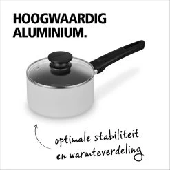 BRABANTIA INDU+ Steelpan Met Deksel - Keramische Antiaanbaklaag - Ø 16 Cm - Inductie - Pfas Vrij -Kookpannen Verkoopwinkel 1200x1200 736