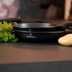 Herenthal Inductie Pannenset - Luxe 10-delige Koekenpanset - Voor Alle Warmtebronnen - Met Glazen Deksels En Koudgrepen - Zwart -Kookpannen Verkoopwinkel 1200x1200 80