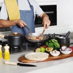 DeBuyer Mineral B Element Koekenpan - Zilver - Rond - Ø 28 Cm -Kookpannen Verkoopwinkel 1200x1200 90