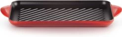 Le Creuset - Gietijzeren Grillplaat - 32x22cm - Kersenrood -Kookpannen Verkoopwinkel 1200x370 1