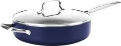 Blue Diamond – Sauteerpan Inclusief Deksel – Hapjespan – 28 Cm - Coating Met Diamant - Blauw -Kookpannen Verkoopwinkel 1200x455 1