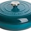 Le Creuset Braadpan Campagnard Signature Deep Teal - ø 30 Cm / 3.5 Liter