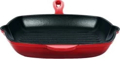 Cdealsz® Grillpan Gietijzer - Inductie - Rood - 28 Cm -Kookpannen Verkoopwinkel 1200x597 2