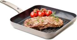 GreenPan Cambridge Inductie Grillpan - Ø 28 Cm - PFAS-vrij - Brons -Kookpannen Verkoopwinkel 1200x622 1