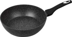 Klausberg 7293 - Wokpan - Ø24 Cm - Marmer/Keramische Coating - Alle Warmtebronnen - Zwart