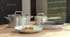 Tefal Virtuoso Pannenset 4-delig - Kookpan Ø 16/20/24 Cm + Steelpan Ø 16 Cm -Kookpannen Verkoopwinkel 1200x633
