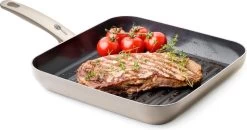 GreenPan Cambridge Inductie Grillpan - Ø 28 Cm - PFAS-vrij - Brons -Kookpannen Verkoopwinkel 1200x633 5