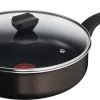 Tefal Sauteerpan Cook & Clean 26 Cm Aluminium Zwart