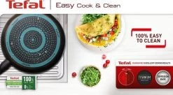 Tefal Sauteerpan Cook & Clean 26 Cm Aluminium Zwart -Kookpannen Verkoopwinkel 1200x660 1