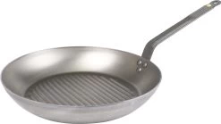 DeBuyer Mineral B Element Grillpan - Ø 32 Cm -Kookpannen Verkoopwinkel 1200x673 1